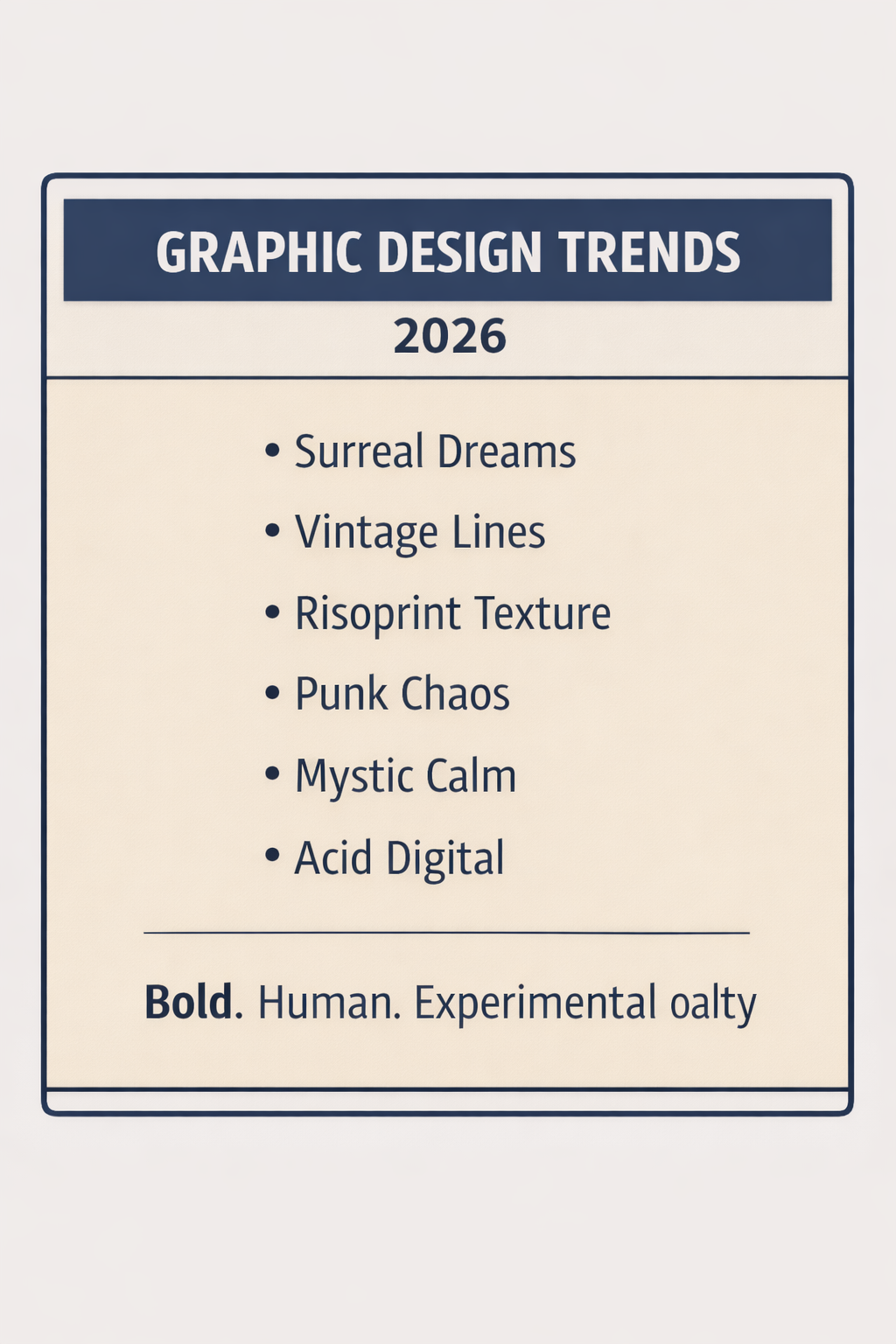 Graphic Design Trends For 2026